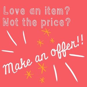 All reasonable offers will be entertained!!